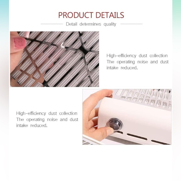 Nail Dust Collector - white - Picture 7 of 7